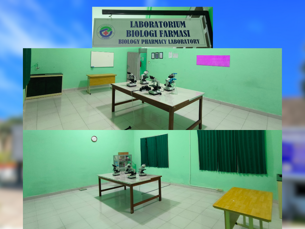 LAB. FARMASI & ANKES | LAB. BIOLOGI FARMASI